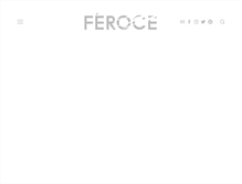 Tablet Screenshot of ferocemagazine.com